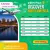 North America eSIM Plan (3 Area)